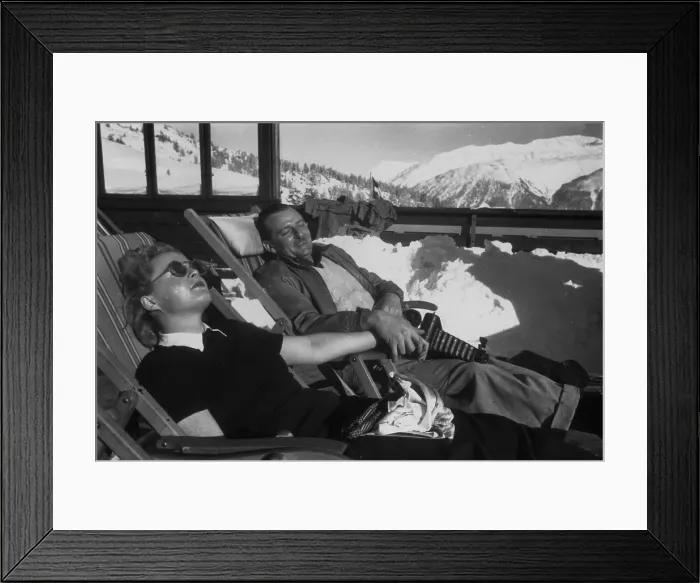 Framed Print : Skiing Holiday Framed Print : Skiing Holiday