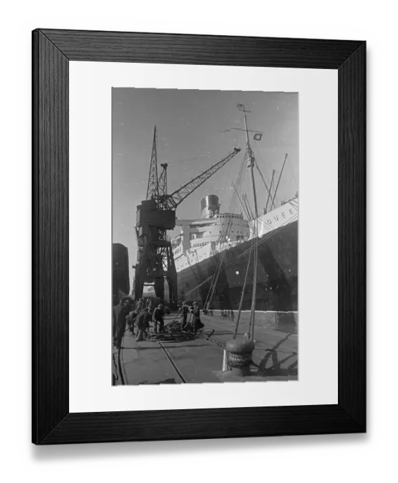 Framed Print : The Queen Mary Framed Print : The Queen Mary
