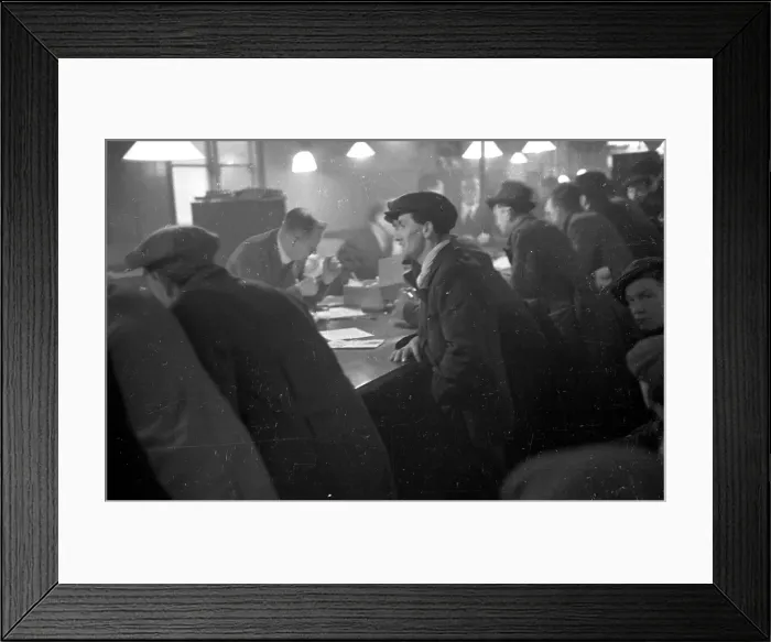 Framed Print : Labour Exchange Framed Print : Labour Exchange