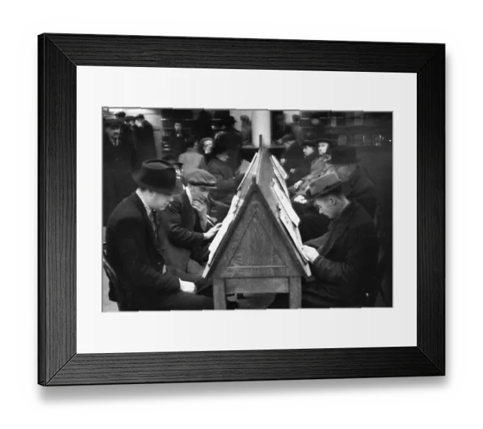 Framed Print : Job Seekers