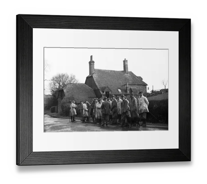 Framed Print : Shooting Party Framed Print : Shooting Party