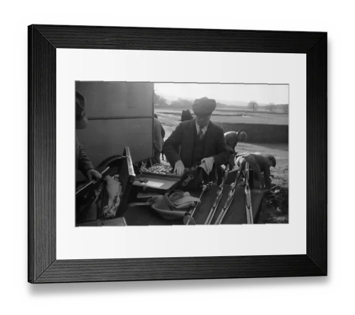Framed Print : Cartridge Bag
