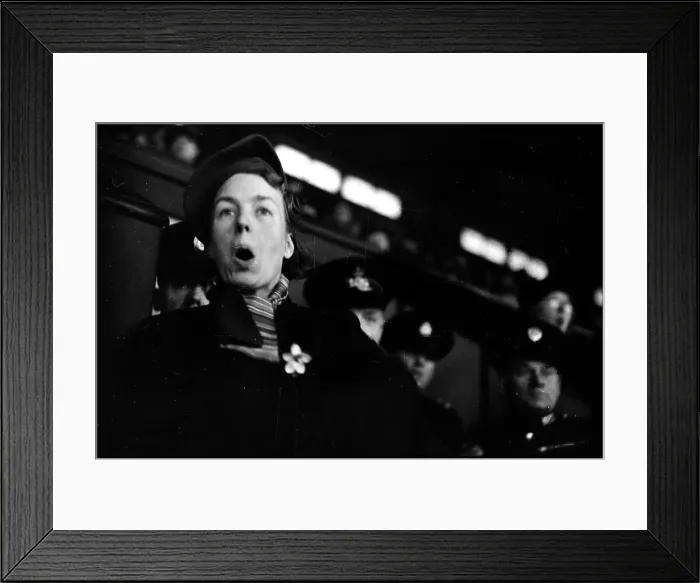Framed Print : Shocked Supporter Framed Print : Shocked Supporter