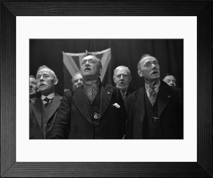 Framed Print : Club Song. 24th December 1938: John Foulds, Ben Cooper Framed Print : Club Song. 24th December 1938: John Foulds, Ben Cooper
