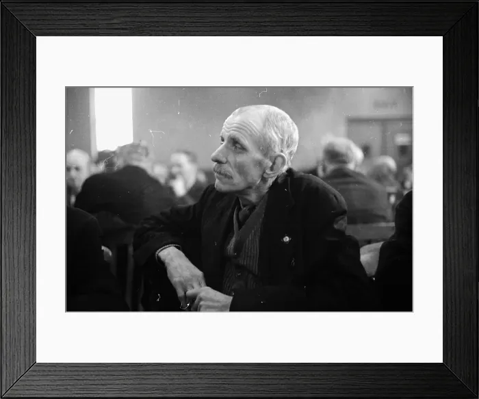Framed Print : Grandfather Brown