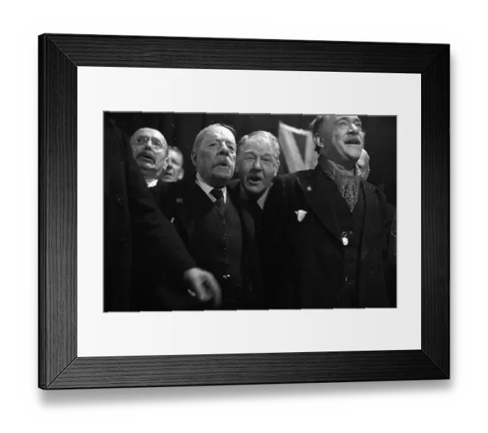 Framed Print : Singing Grandfathers