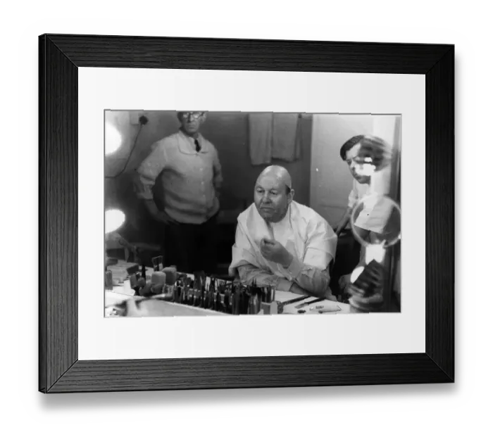 Framed Print : Laughton Makes Up Framed Print : Laughton Makes Up