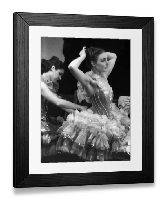 Framed Print : Dressing Dancers Framed Print : Dressing Dancers
