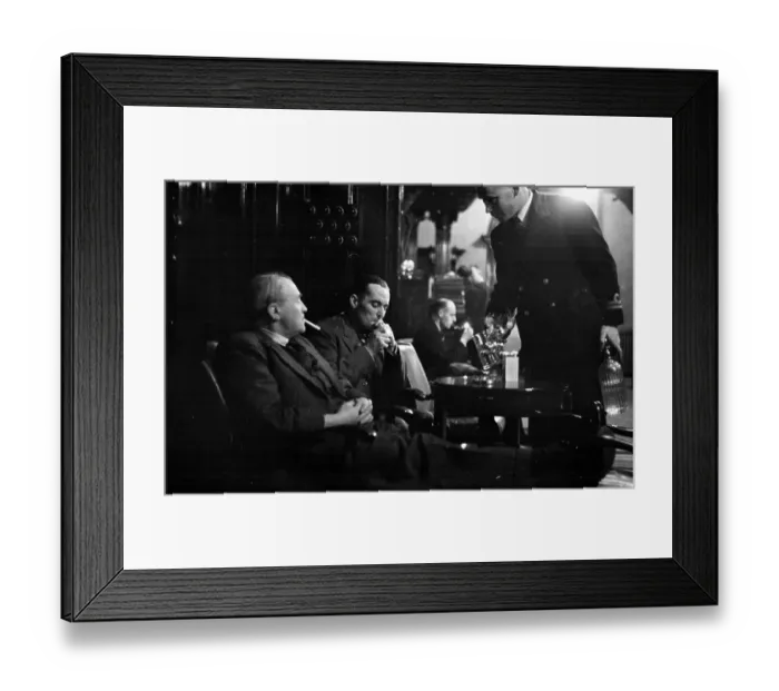Framed Print : Evening Drinkers