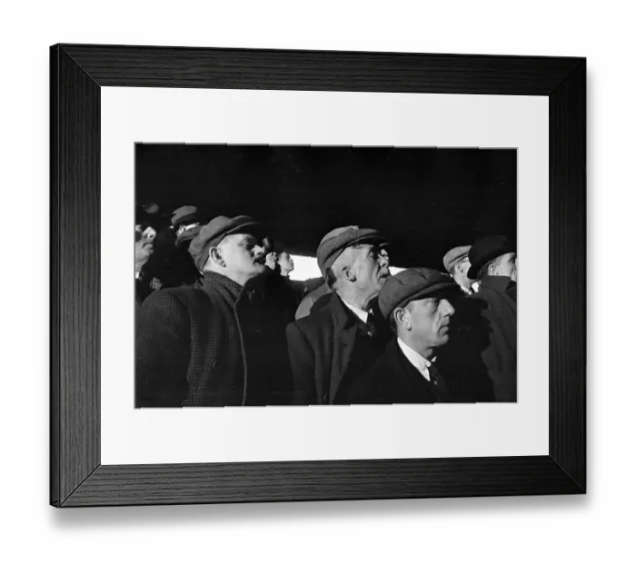 Framed Print : Football Spectators Framed Print : Football Spectators