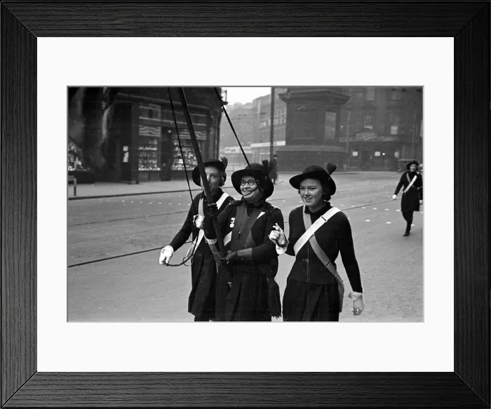 Framed Print : Girl's Brigade Framed Print : Girl's Brigade