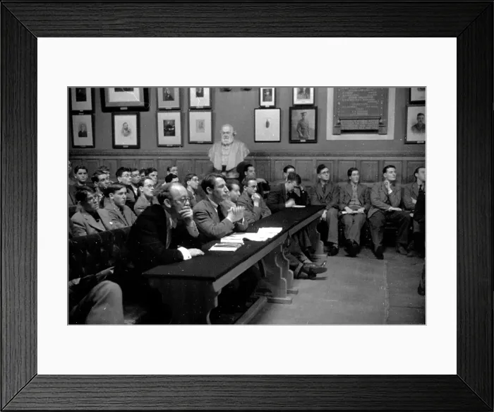 Framed Print : Oxford Union Debate