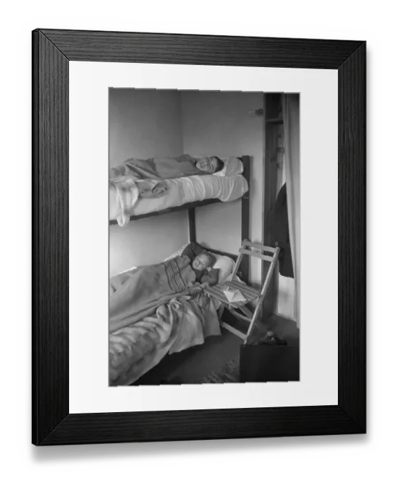 Framed Print : Refugees Resting Framed Print : Refugees Resting