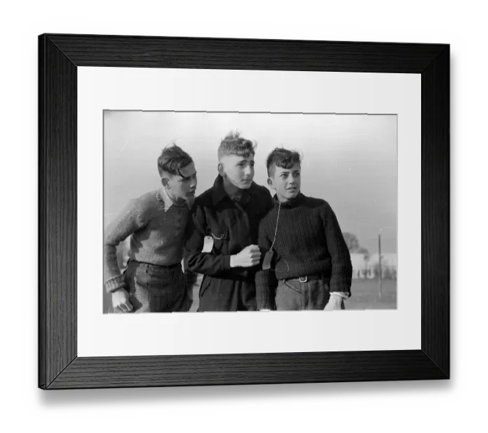 Framed Print : Young Immigants Framed Print : Young Immigants