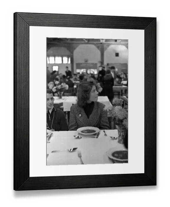 Framed Print : Mealtime. 17th December 1938: German Jewish children Framed Print : Mealtime. 17th December 1938: German Jewish children