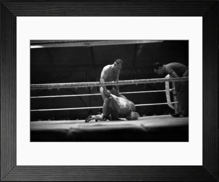Framed Print : All-In Wrestling Framed Print : All-In Wrestling