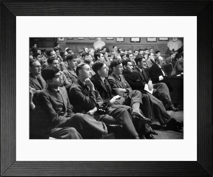 Framed Print : Listening To Debate Framed Print : Listening To Debate