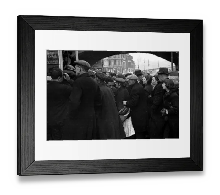 Framed Print : Tram Struggle Framed Print : Tram Struggle