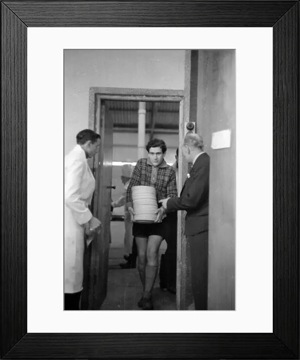 Framed Print : Carrying Plates Framed Print : Carrying Plates