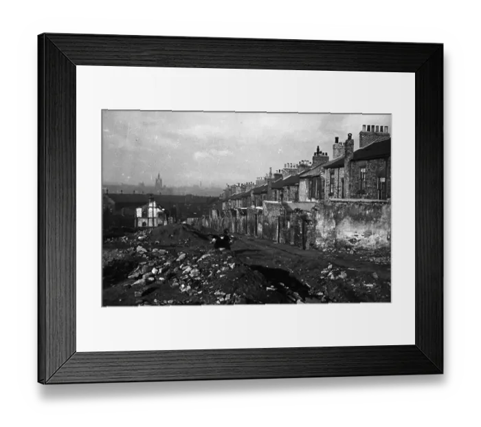 Framed Print : Derelict Housing Framed Print : Derelict Housing