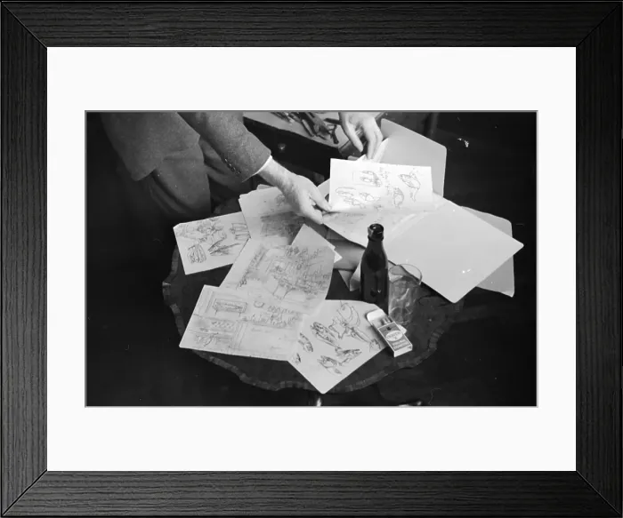 Framed Print : Belcher Sketches Framed Print : Belcher Sketches