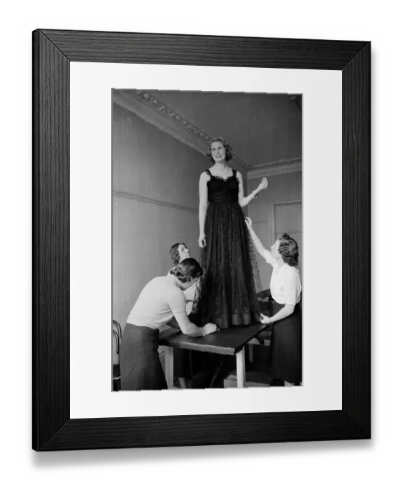 Framed Print : Dressmaking Framed Print : Dressmaking