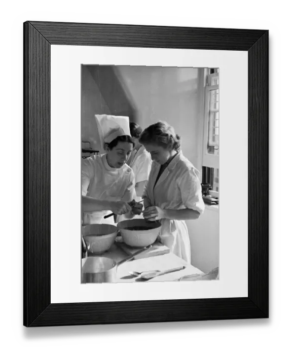 Framed Print : Cookery Class Framed Print : Cookery Class