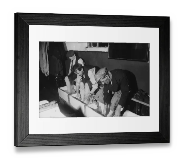Framed Print : Washing Feet Framed Print : Washing Feet