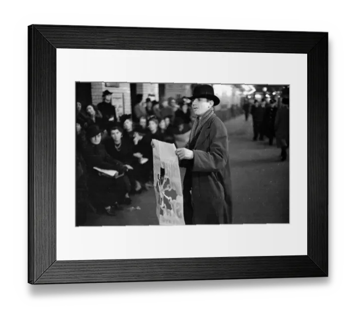 Framed Print : Paper Tearing Act Framed Print : Paper Tearing Act
