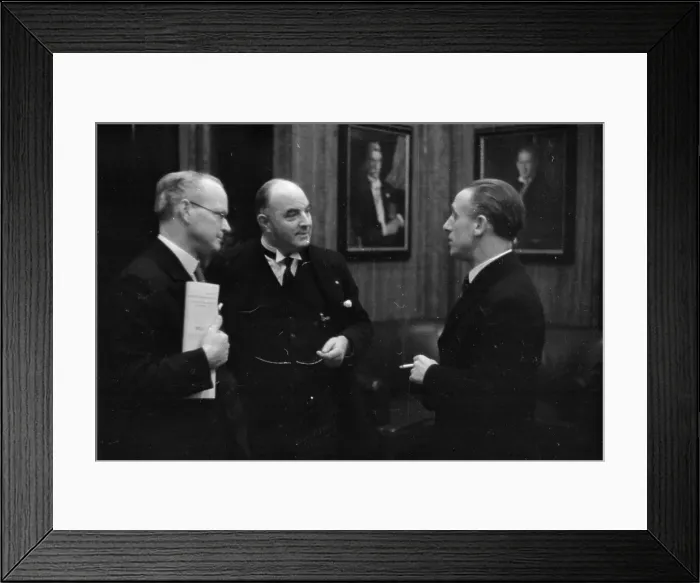 Framed Print : Members Talking Framed Print : Members Talking