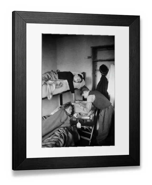 Framed Print : Kindertransport Boys