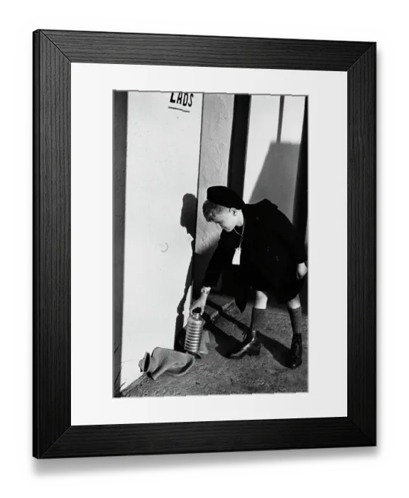 Framed Print : Kindertransport Child