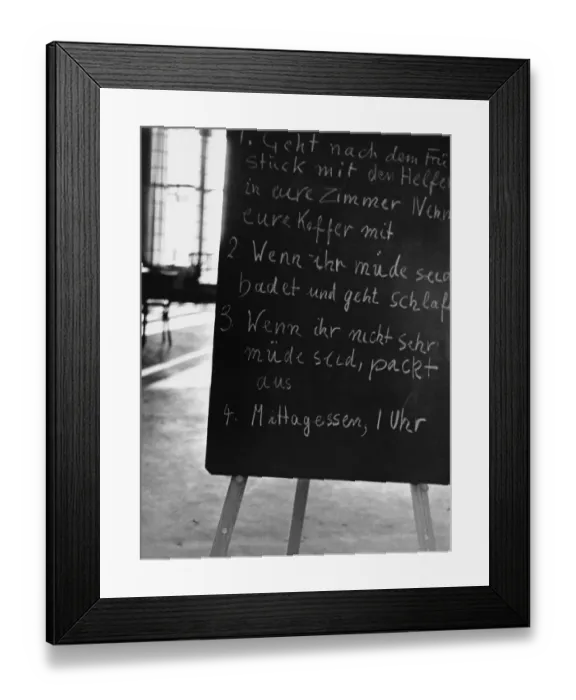 Framed Print : Jewish Refugees