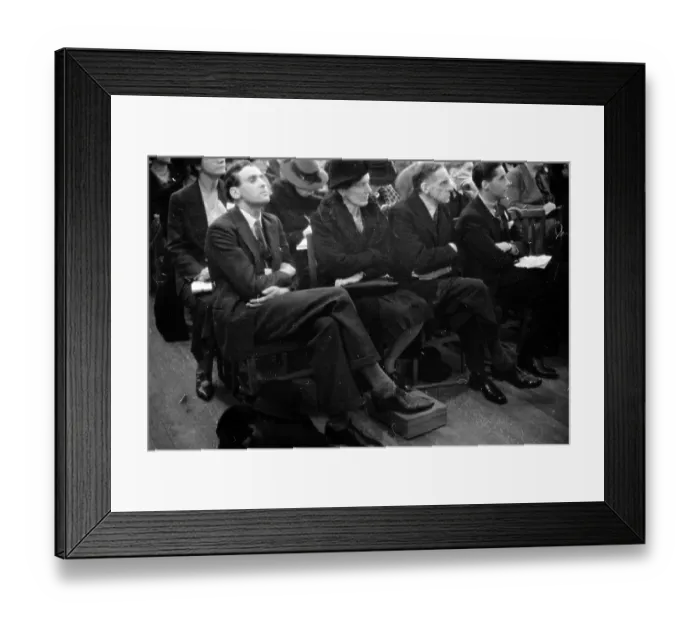 Framed Print : Political Lecture Framed Print : Political Lecture