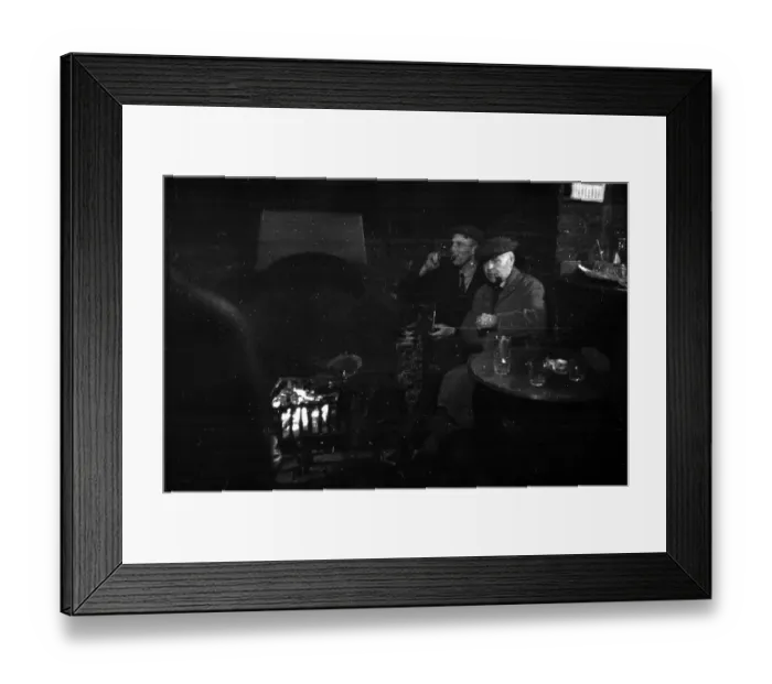 Framed Print : Fireside Drink Framed Print : Fireside Drink