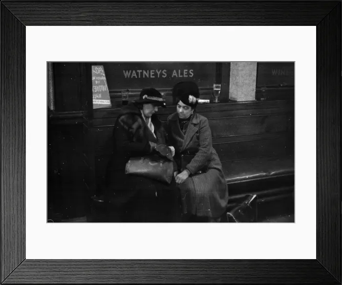Framed Print : Pub Conversation Framed Print : Pub Conversation
