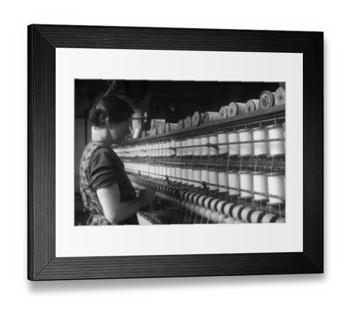 Framed Print : Cotton Worker