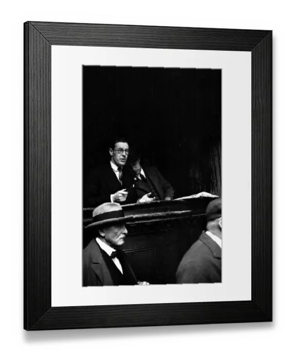 Framed Print : Auctioneer Framed Print : Auctioneer