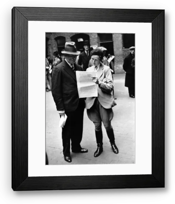 Framed Print : At Tattersall's Framed Print : At Tattersall's