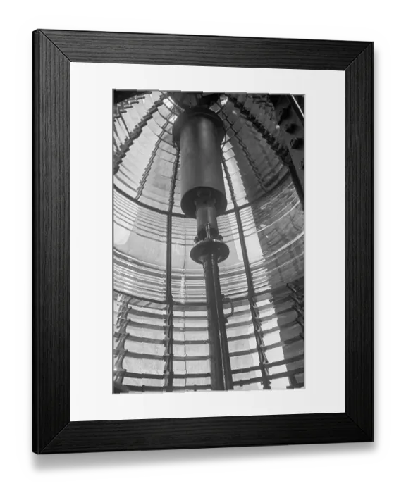 Framed Print : Lighthouse Lamp Framed Print : Lighthouse Lamp