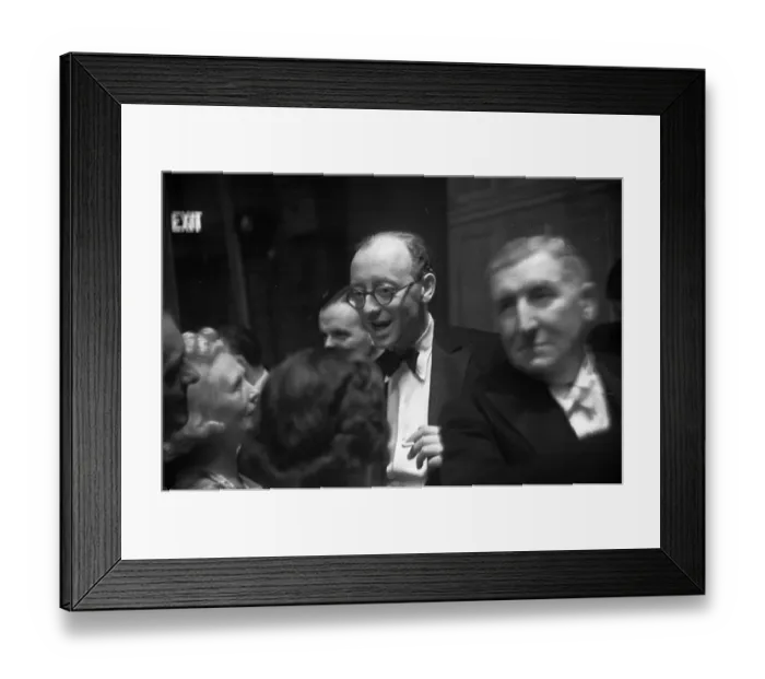 Framed Print : Playhouse Patron Framed Print : Playhouse Patron