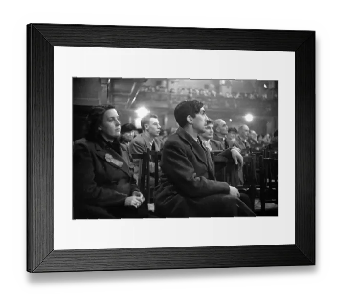 Framed Print : By-Election Meeting Framed Print : By-Election Meeting