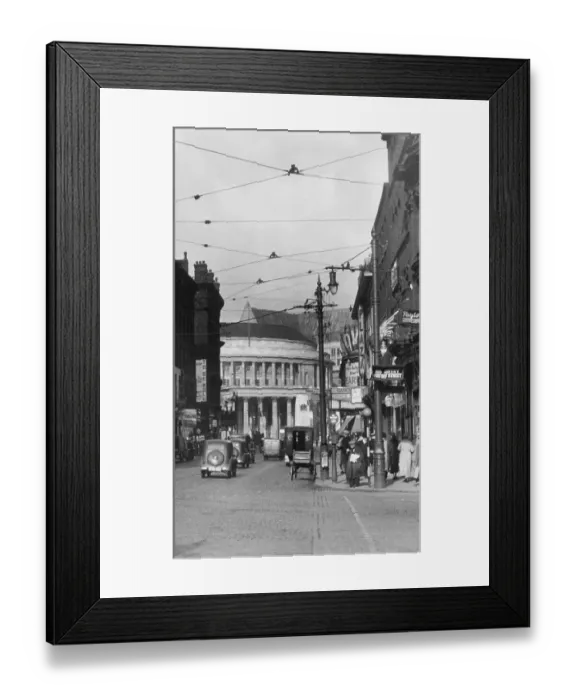 Framed Print : Manchester Library Framed Print : Manchester Library