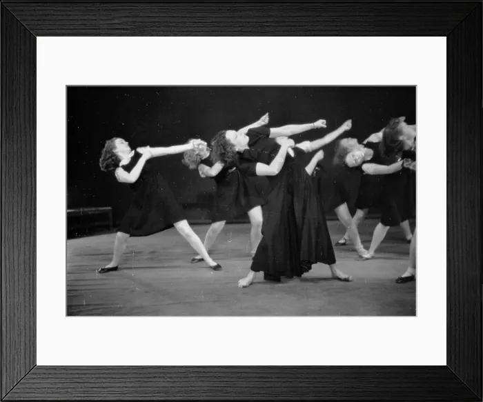 Framed Print : Dance Class Framed Print : Dance Class