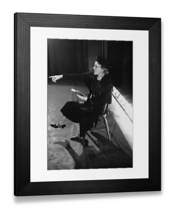 Framed Print : Drama Teacher Framed Print : Drama Teacher