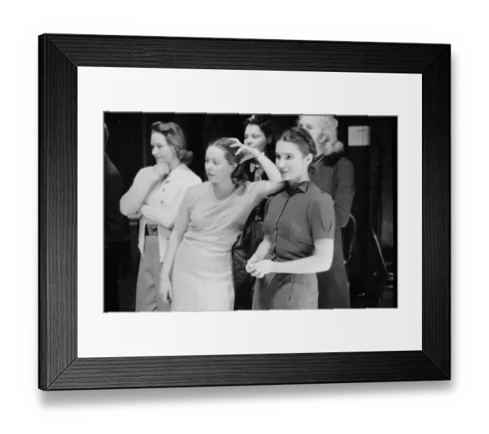 Framed Print : Drama Students Framed Print : Drama Students