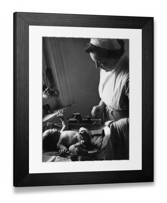 Framed Print : Birth Weight