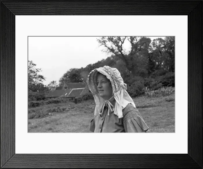 Framed Print : The Sark Bonnet Framed Print : The Sark Bonnet