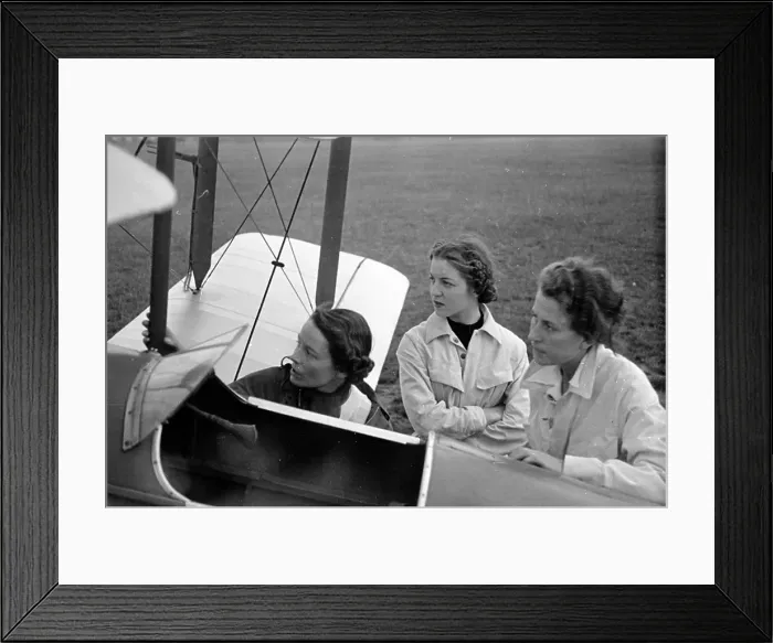 Framed Print : Pilot Training Framed Print : Pilot Training