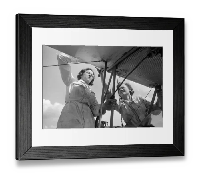 Framed Print : Aircraft Rigging Framed Print : Aircraft Rigging